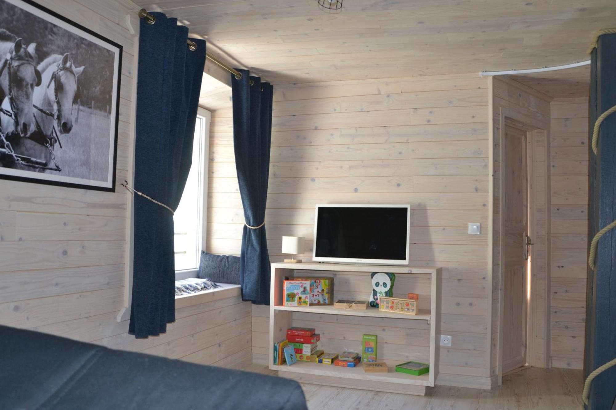 Chalet Des Aigrettes, Les 1000 Etangs La Voivre  Bagian luar foto