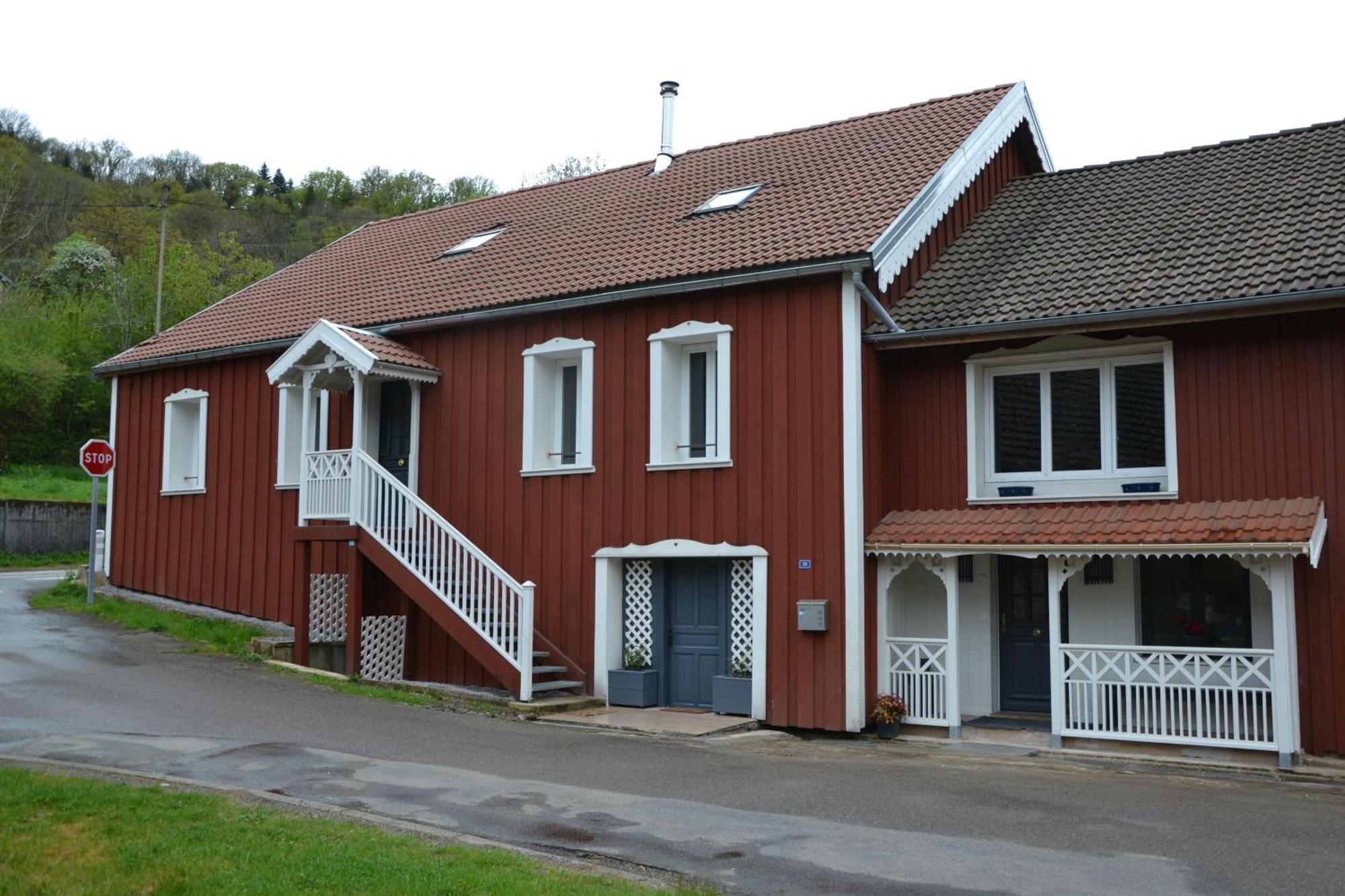 Chalet Des Aigrettes, Les 1000 Etangs La Voivre  Bagian luar foto