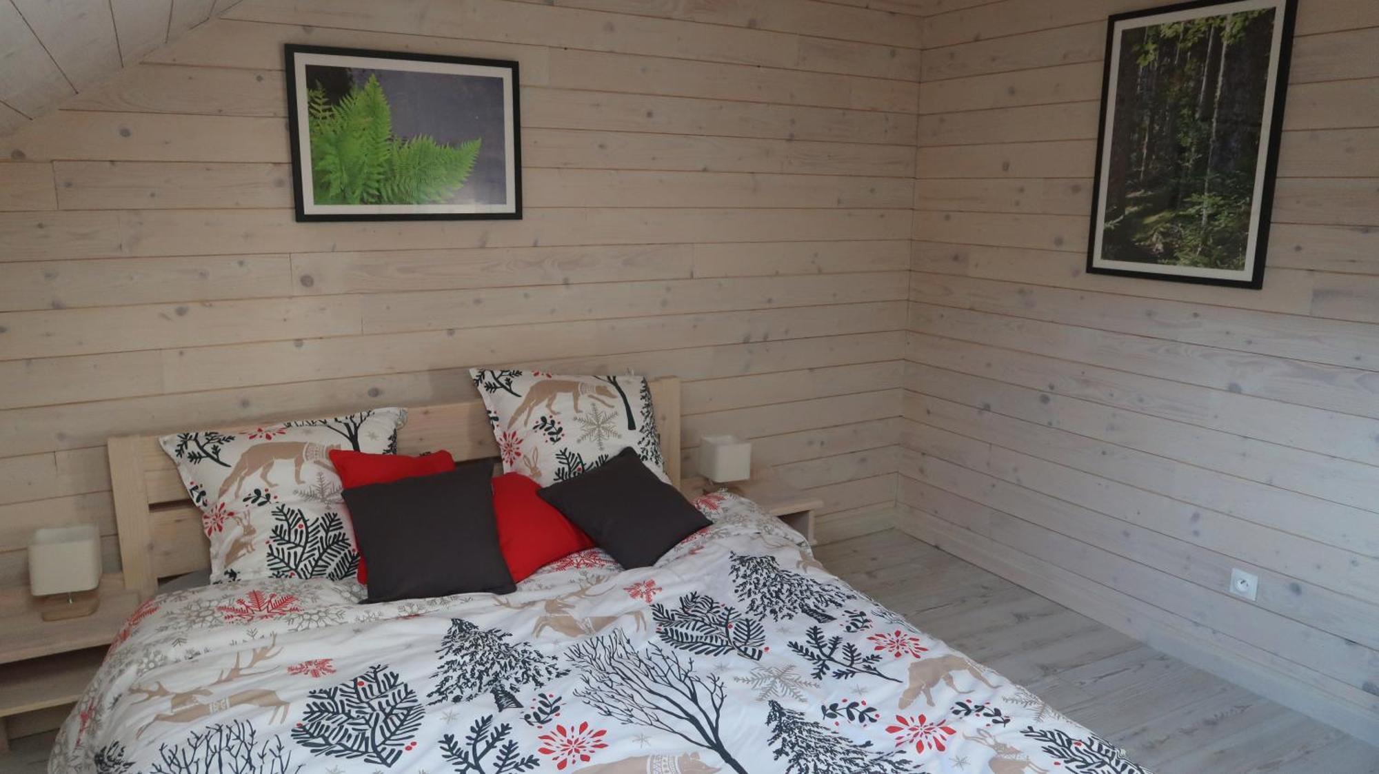 Chalet Des Aigrettes, Les 1000 Etangs La Voivre  Bagian luar foto