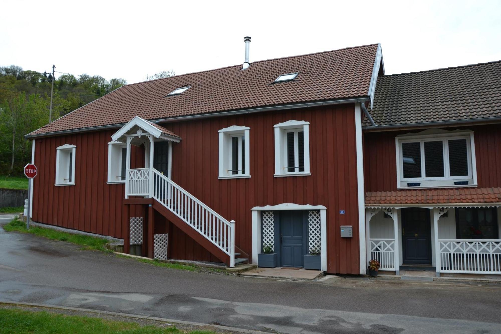Chalet Des Aigrettes, Les 1000 Etangs La Voivre  Bagian luar foto